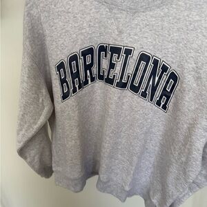 Gray Barcelona Sweatshirt